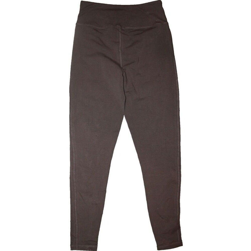 MATE THE LABEL ORGANIC COTTON FULL LENGTH LEGGINGS‎ MOCHA BROWN NWT - Picture 6 of 7